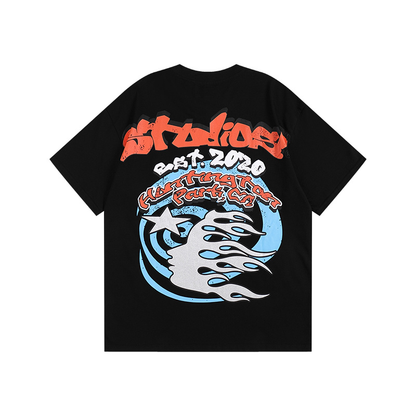Polera Hellstar Studios Screaming Kid Black