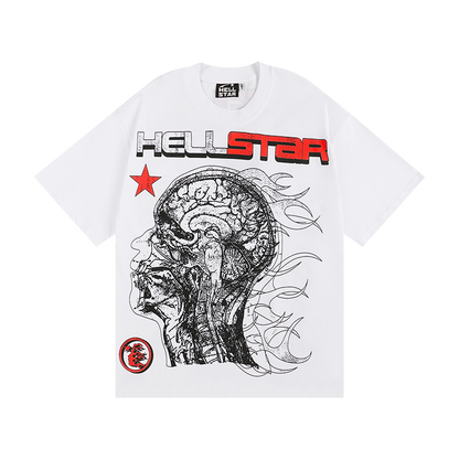 Polera Hellstar Human Development white 1996