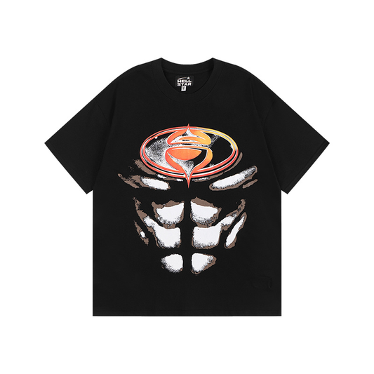 Polera Hellstar superhero black