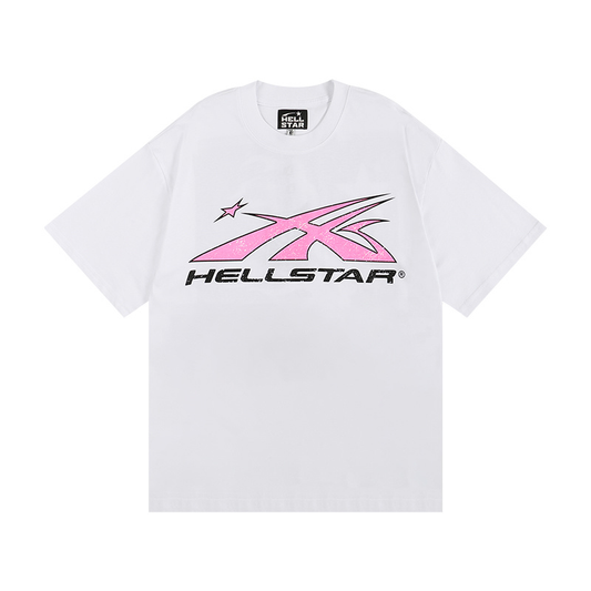 Polera Hellstar Sport white/ pink