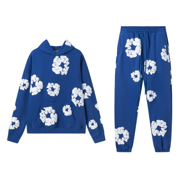 Conjunto Demin Tears Azul oscuro