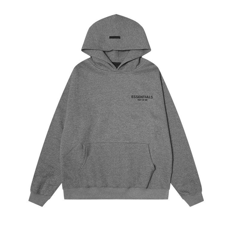 Poleron Essentials Gris Oscuro