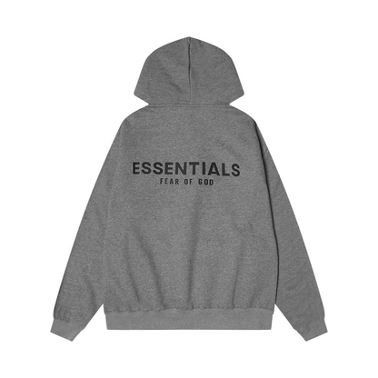 Poleron Essentials Gris Oscuro