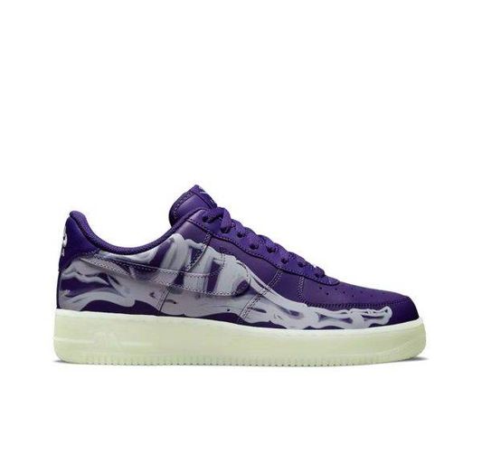 Air Force 1 Low ’07 QS Purple Skeleton Halloween