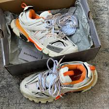 Balenciaga Track LED White/Orange