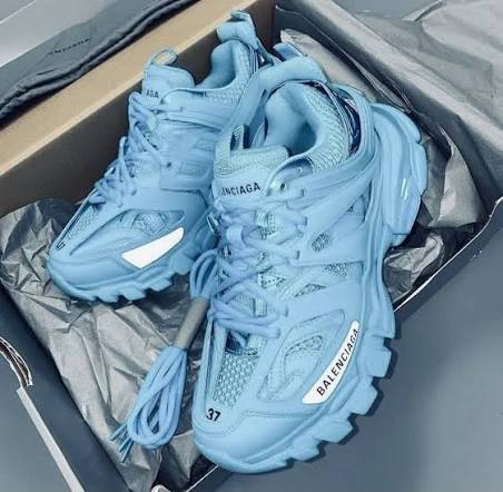 Balenciaga track led Blue