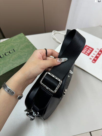 Chrome Hearts Leather Bag "Black"