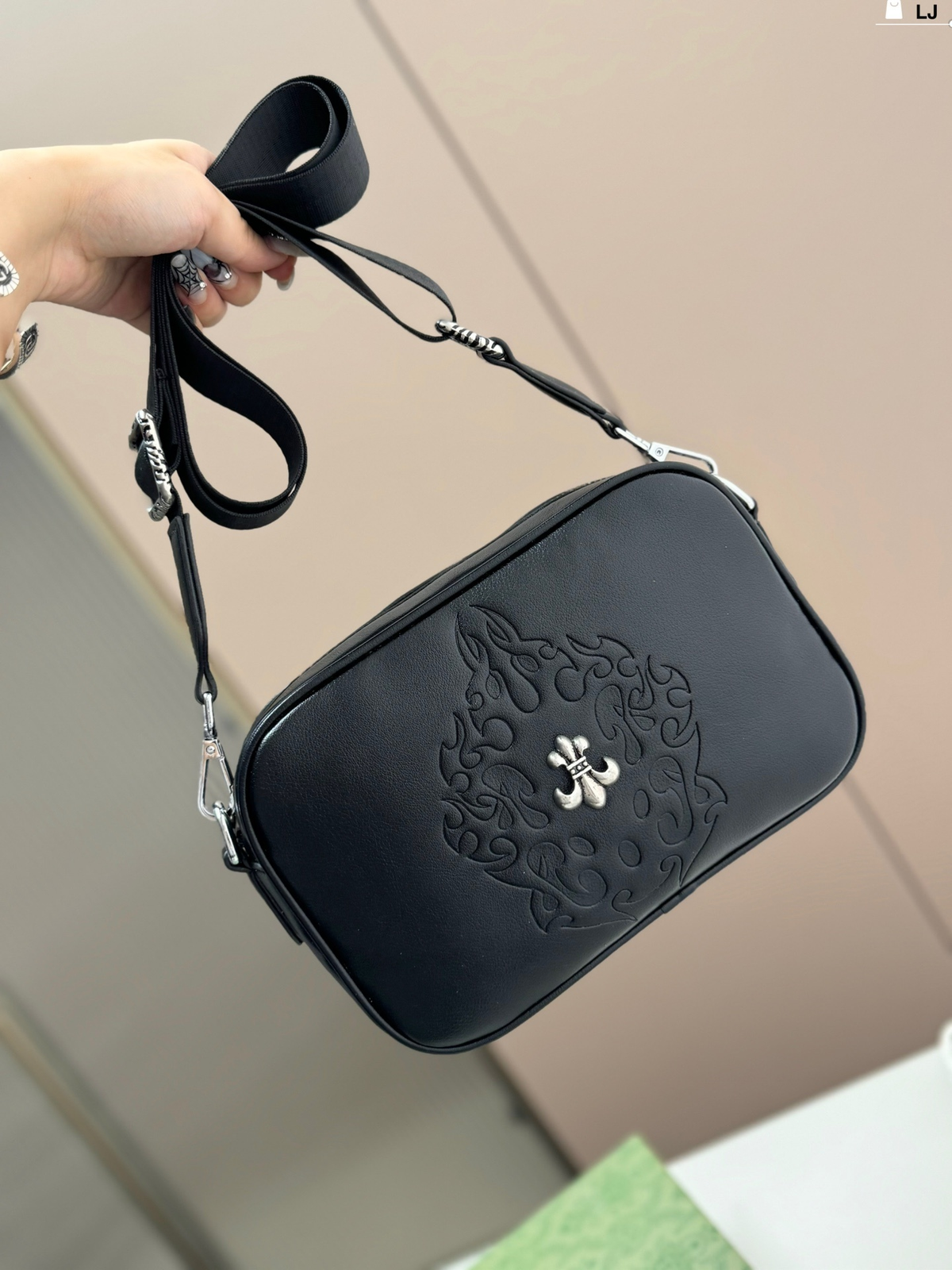 Chrome Hearts Leather Bag "Black"