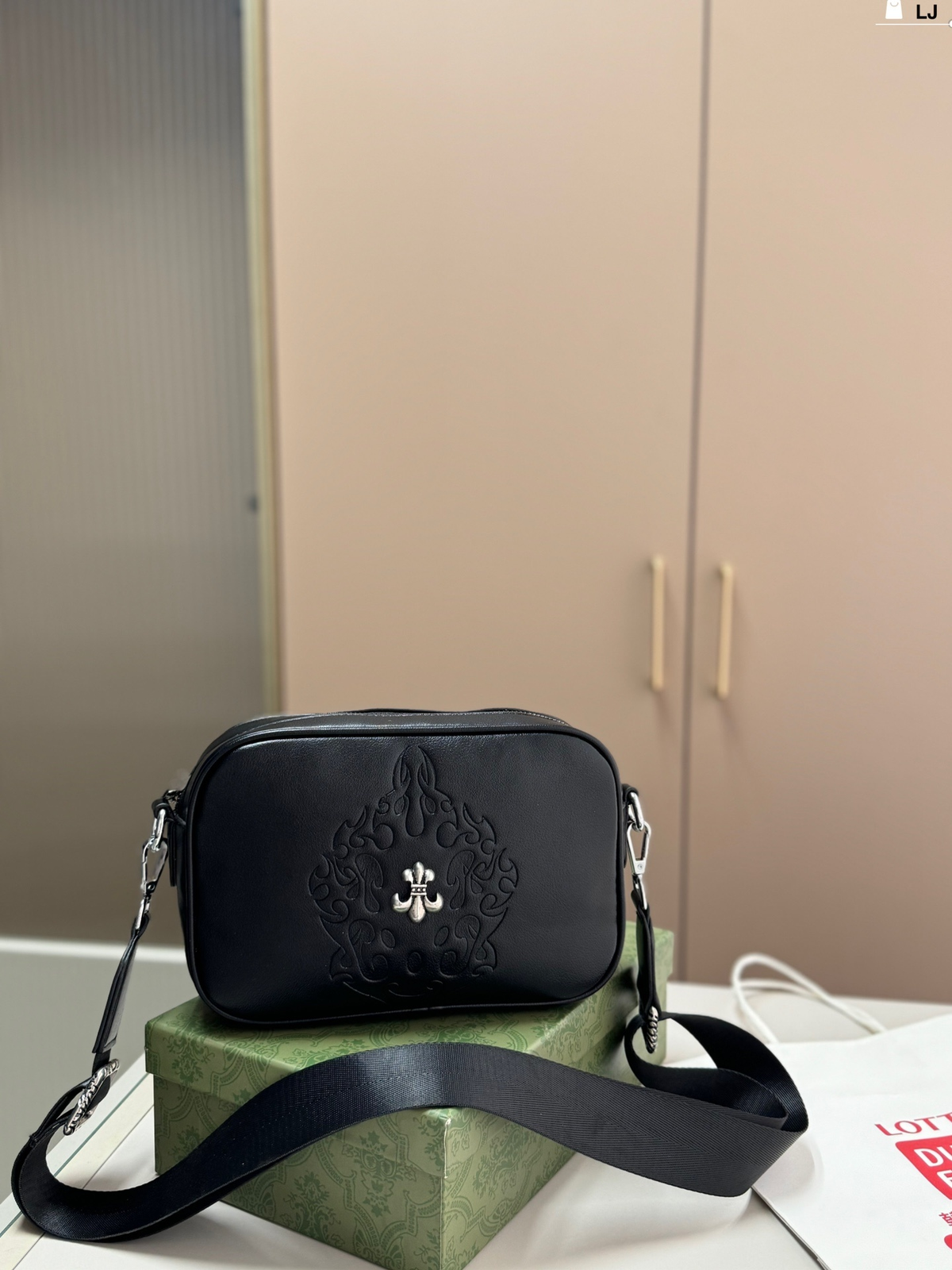 Chrome Hearts Leather Bag "Black"