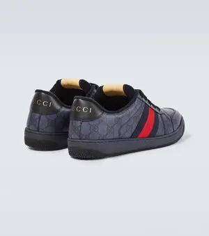 Gucci Screener Supreme Dark Blue Red