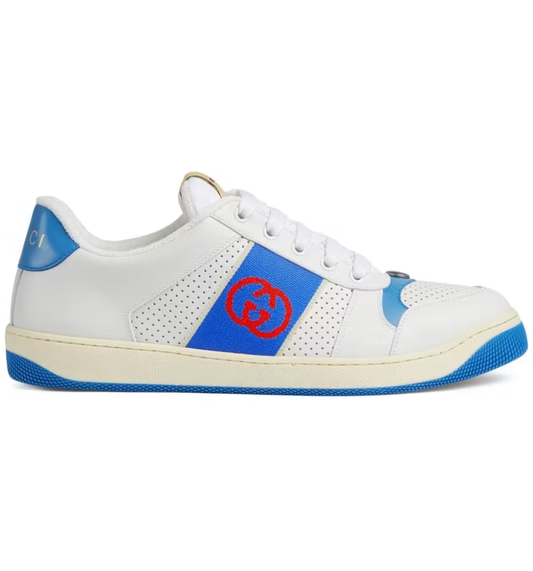 Gucci Screener Blanco Azul