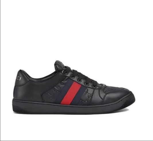 Gucci Screener Black Leather