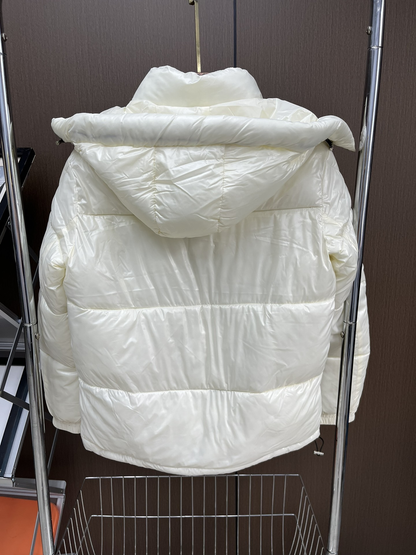 Moncler Montbeliard Down Jacket white