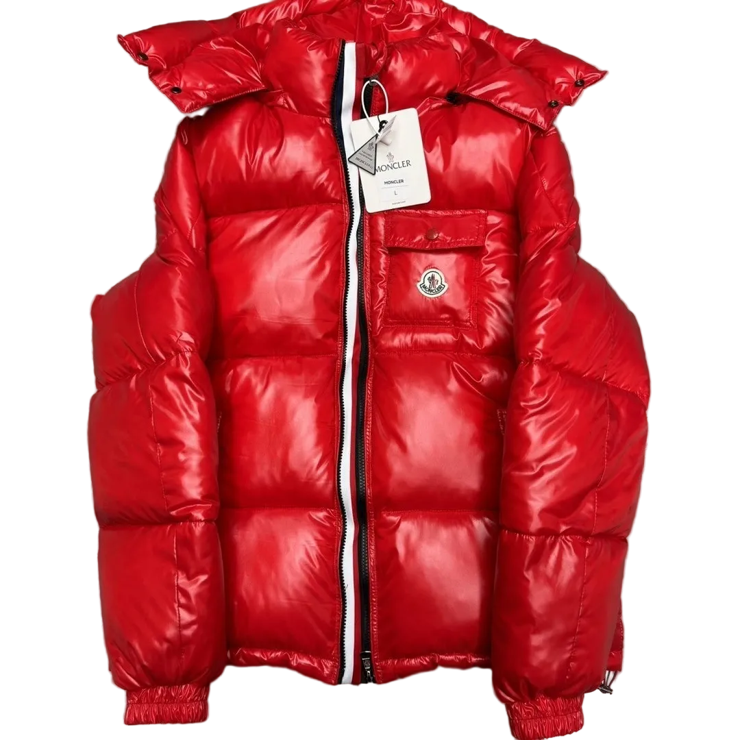 Moncler Montbeliard Down Jacket Red