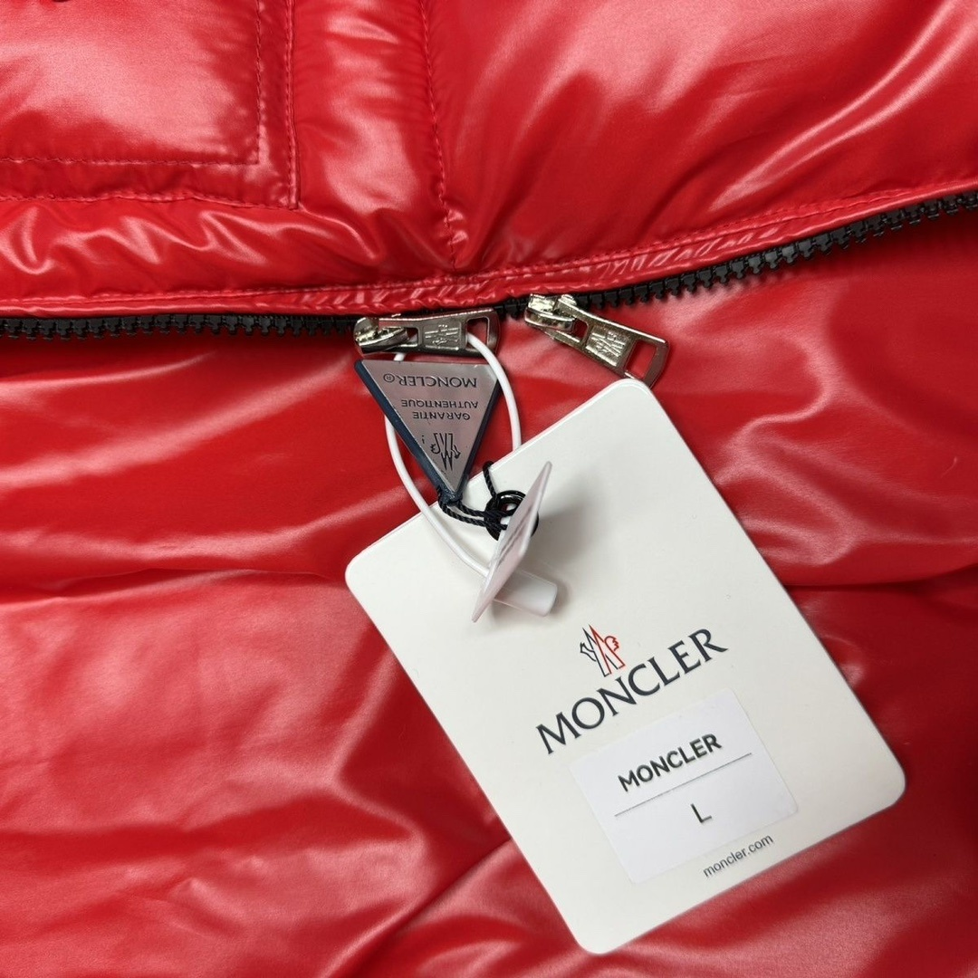 Moncler Montbeliard Down Jacket Red