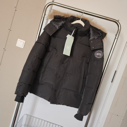 Canada Goose Wyndham Parka Black Label "Full Black"
