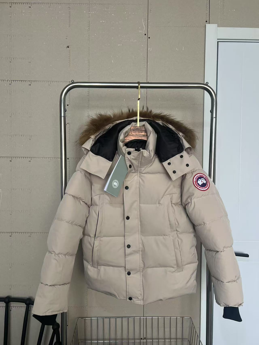 Jaket Canada Goose Beige