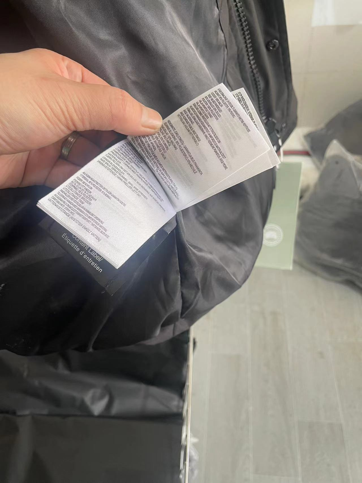 Canada Goose Wyndham Jaket Black