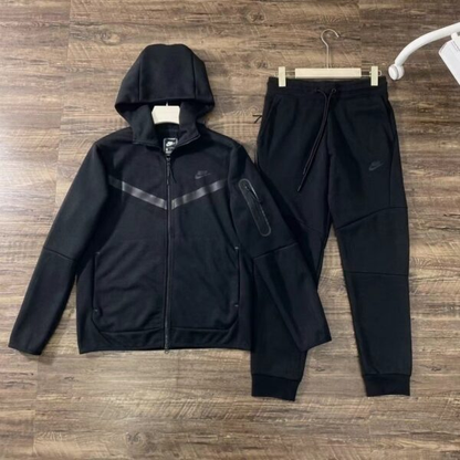 Nike Tech Fleece Full-Zip Tracksuit "Black"