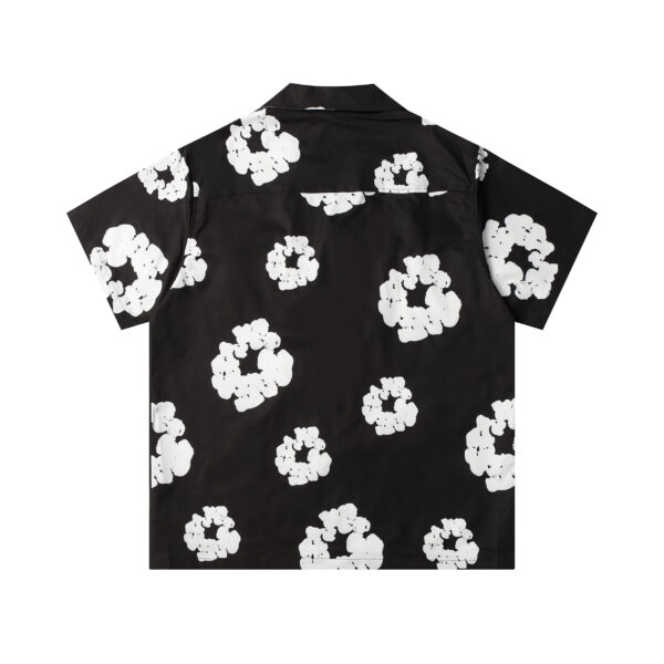 Conjunto Demin Tears Negro De Botones