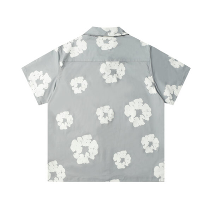 Conjunto Demin Tears Gris De Botones