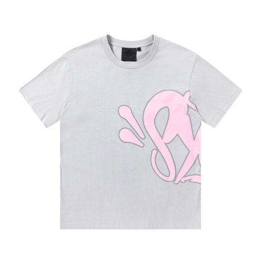 Camisa Syna Word Gris con Rosa
