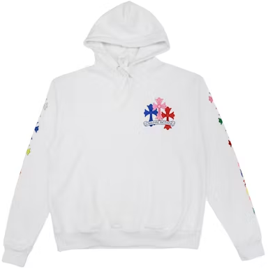 Chrome Hearts Multi Color Cross Hoodie