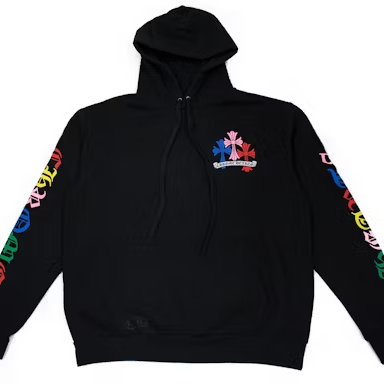 Chrome Hearts Multi Color Cross Cemetery Hoodie