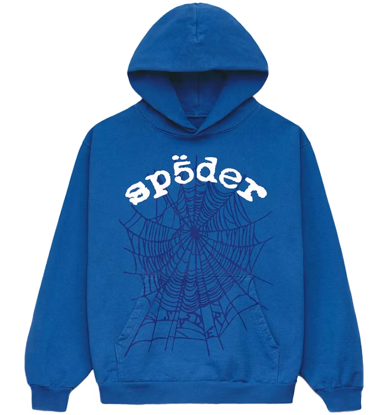 Sp5der con capucha Legacy Azul