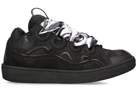 Lanvin Curb Negro Con trenzas
