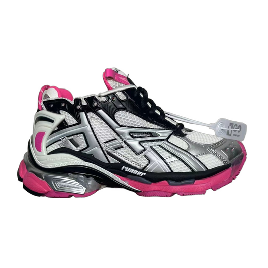 Balenciaga Runner No Led White Pink Black
