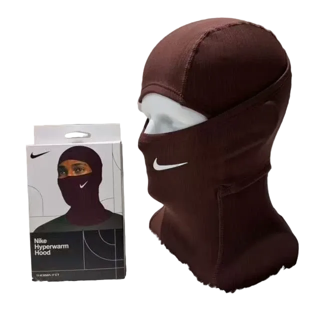 Ski mask Nike Marron