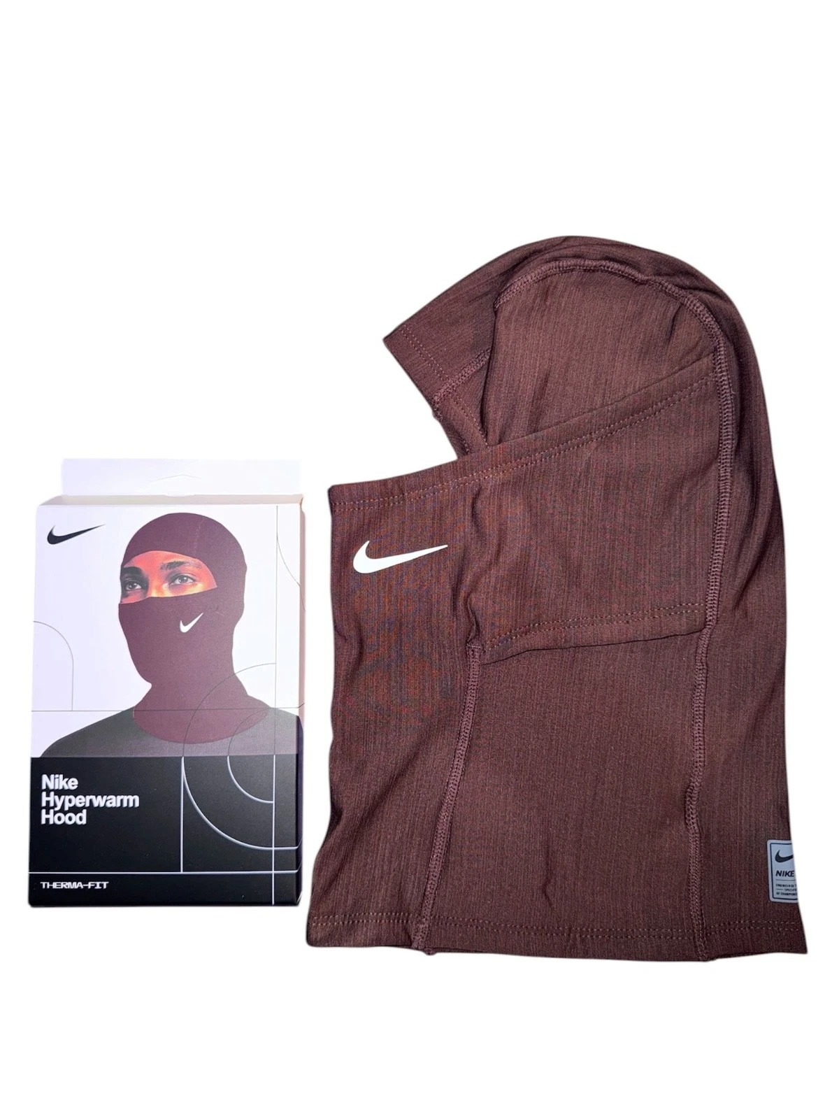 Ski mask Nike Marron