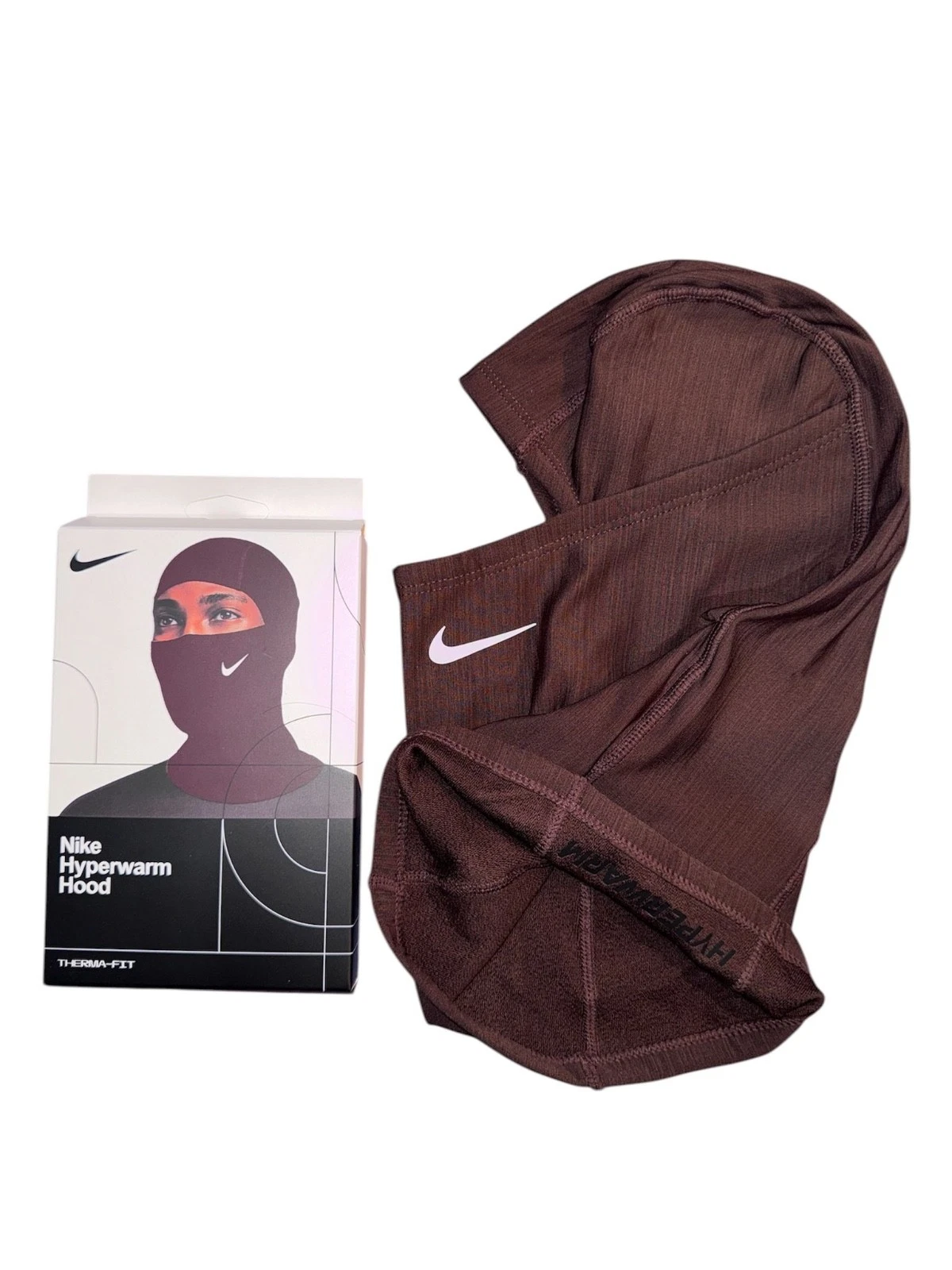 Ski mask Nike Marron
